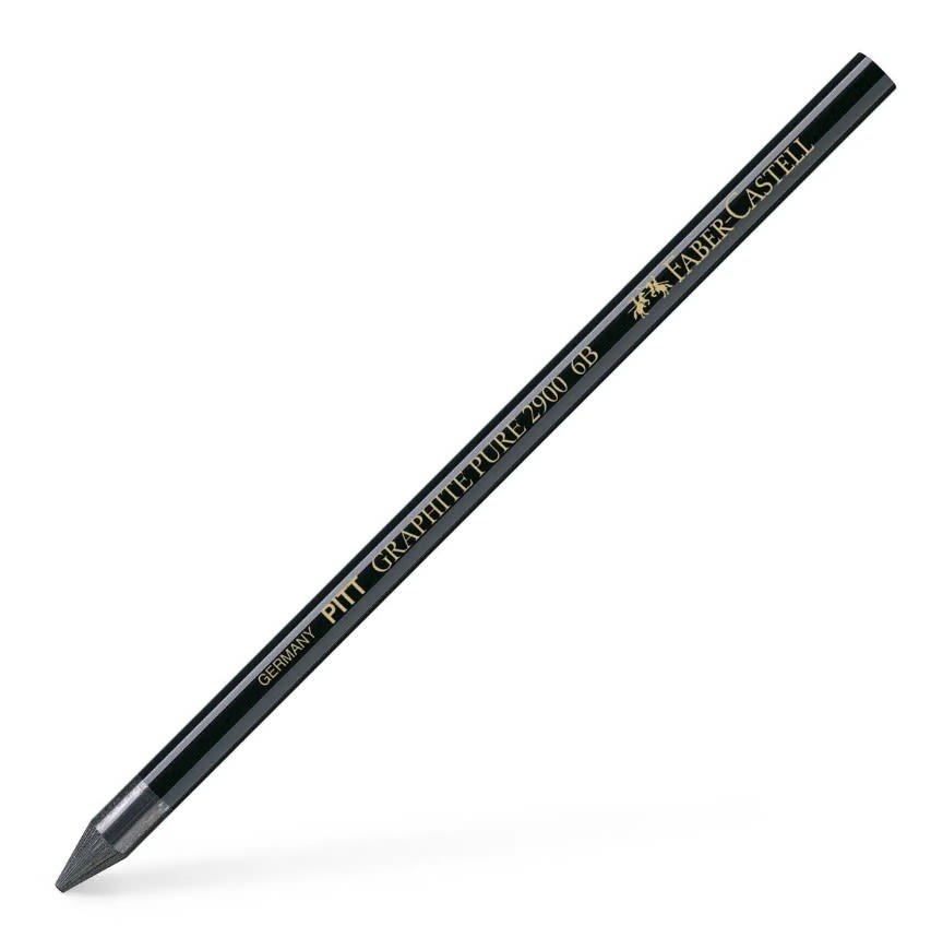 LÁPIZ PITT GRAFITO PURO 2900 6B FABER-CASTELL1