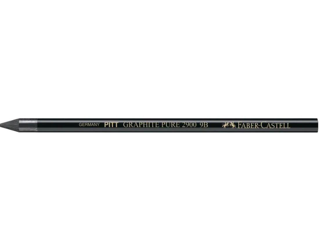 LÁPIZ PITT GRAFITO PURO 2900 9B FABER-CASTELL2
