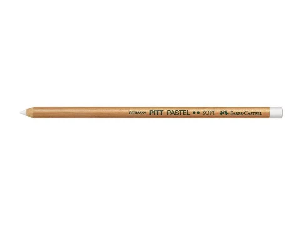 LÁPIZ PASTEL PITT BLANCO (M) MEDIUM FABER-CASTELL2