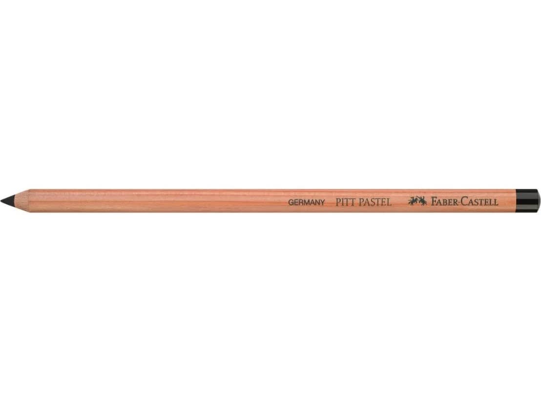 LÁPIZ PASTEL PITT NEGRO (199) FABER-CASTELL2