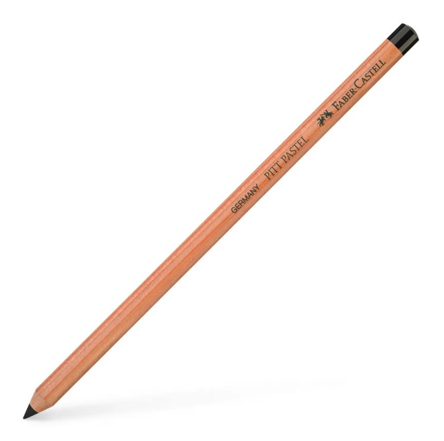 LÁPIZ PASTEL PITT NEGRO (199) FABER-CASTELL1