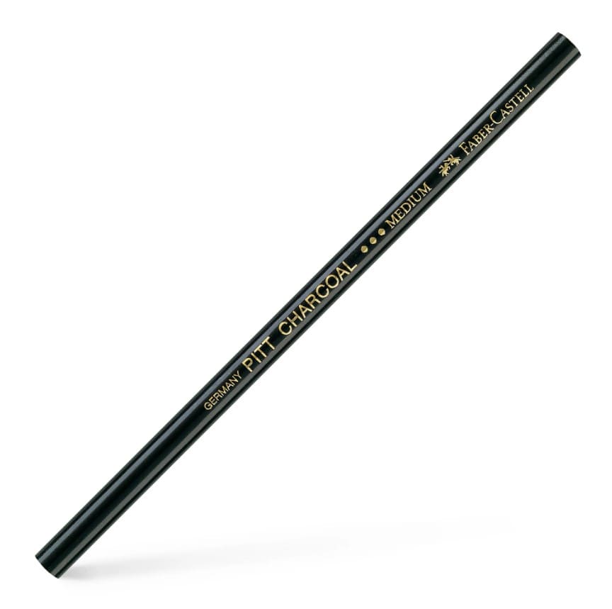 LÁPIZ CARBON PITT (M) MEDIUM FABER-CASTELL1
