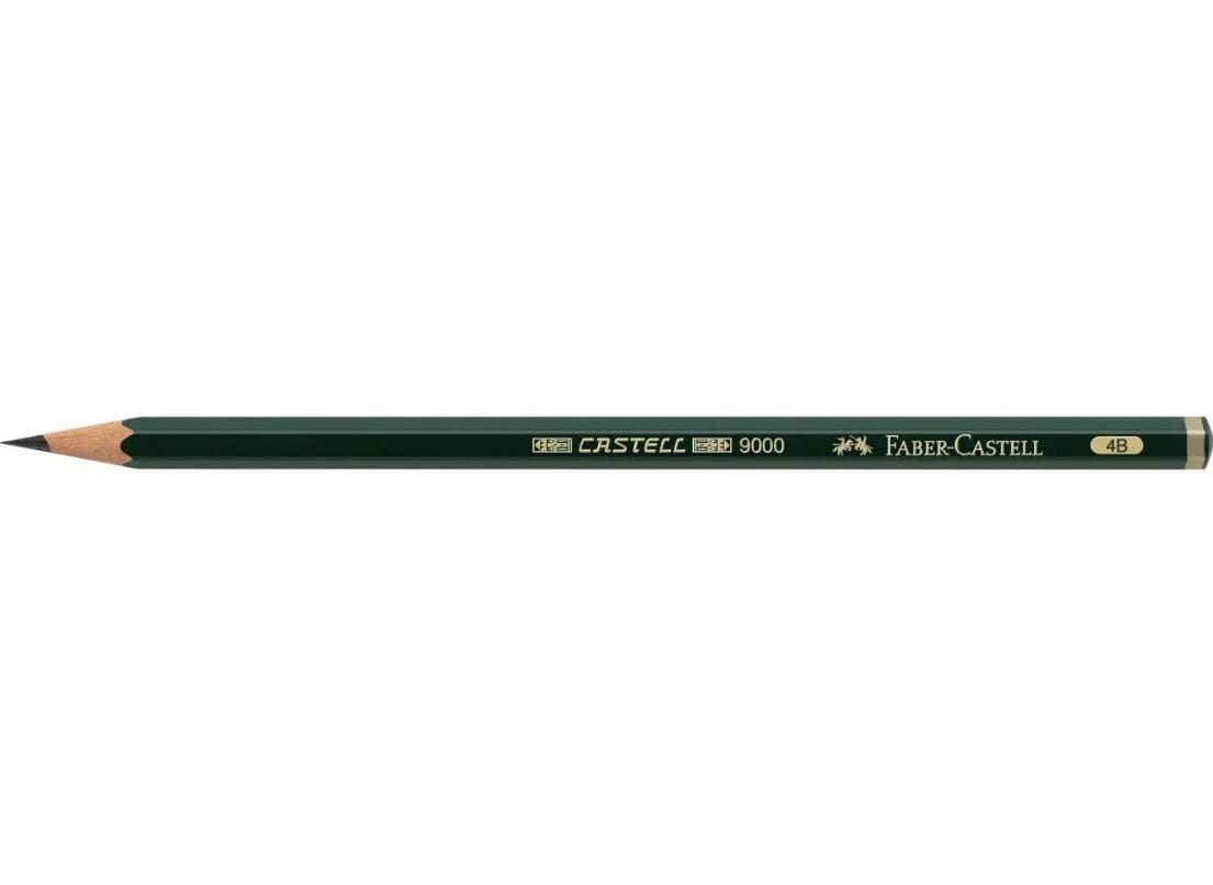 LÁPIZ GRAFITO 9000 4B FABER-CASTELL2