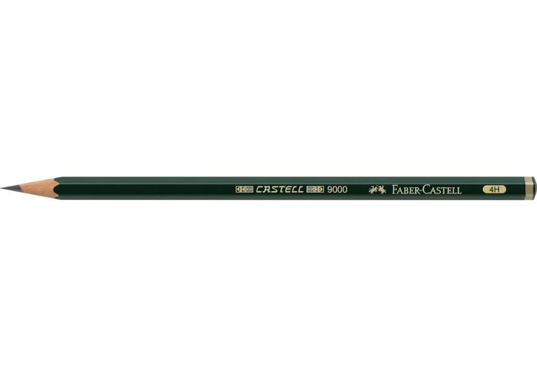 LÁPIZ GRAFITO 9000 4H FABER-CASTELL2