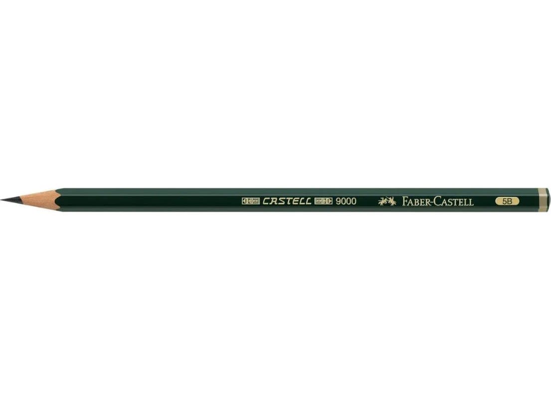 LÁPIZ GRAFITO 9000 5B FABER-CASTELL2