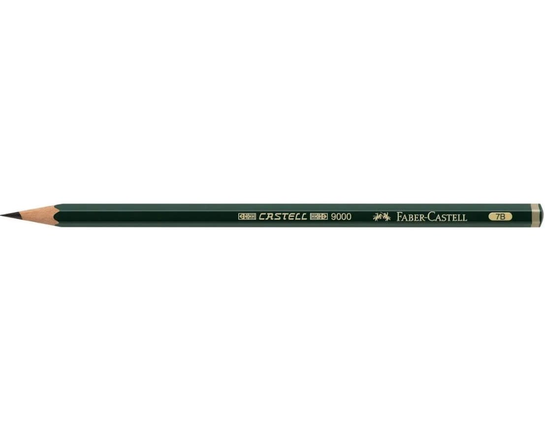 LÁPIZ GRAFITO 9000 7B FABER-CASTELL2
