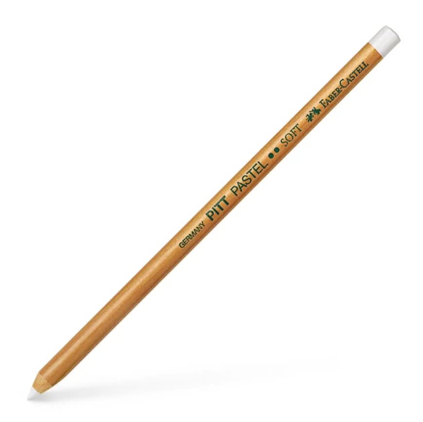 LÁPIZ PASTEL PITT BLANCO SOFT (101) FABER-CASTELL1