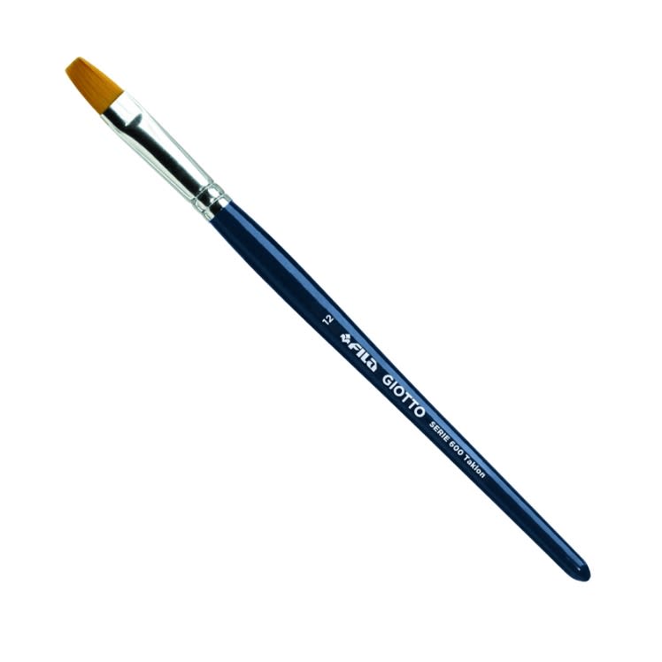 PINCEL PUNTA PLANA TAKLON S600 N°12 GIOTTO1