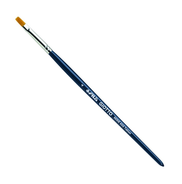 PINCEL PUNTA PLANA TAKLON S600 N°4 GIOTTO1