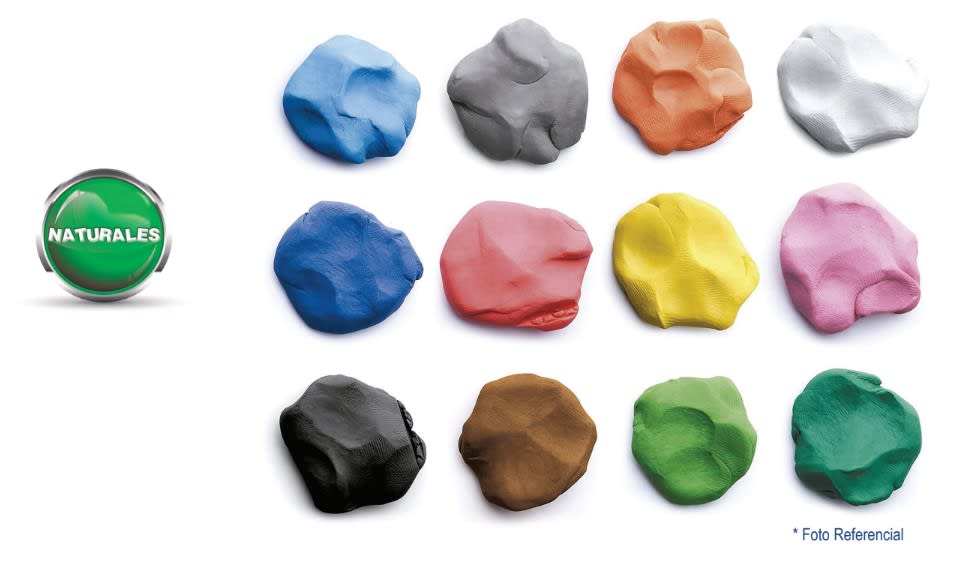 PLASTICINAS NATURALES 12 COLORES GIOTTO2