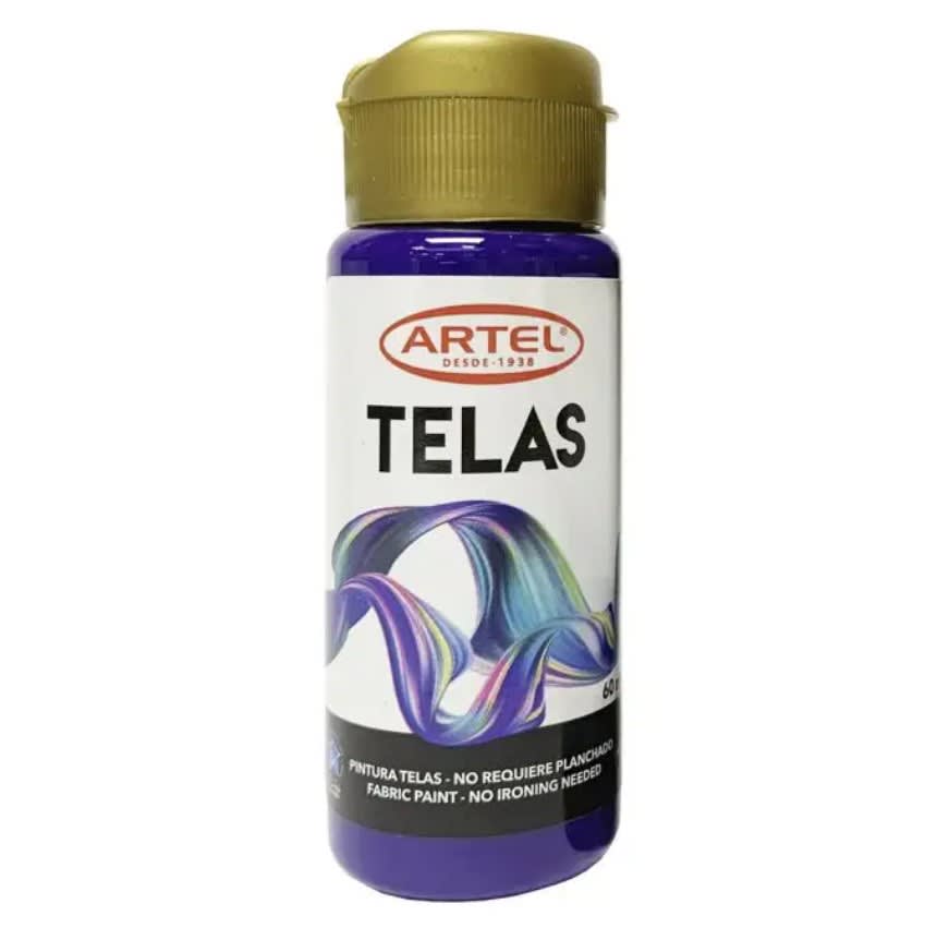 PINTURA PARA TELA 60ML AZUL ULTRAMAR (49) ARTEL1