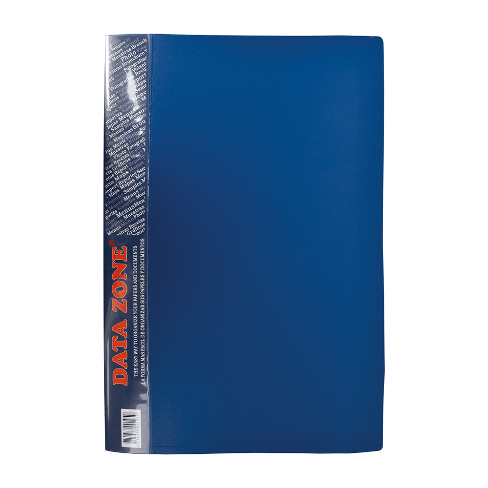 CARPETA PLÁSTICA C/CLIP GUSANO OFICIO COLORES VARIADOS DATAZONE1