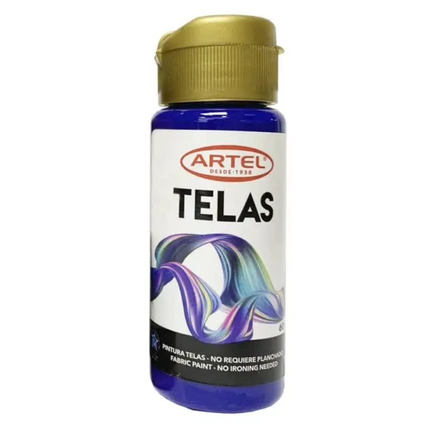 PINTURA PARA TELA 60ML AZUL OSCURO (44) ARTEL1