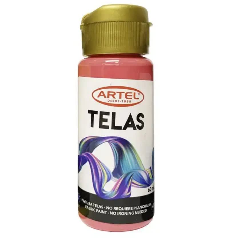 PINTURA PARA TELA 60ML ROSADO (84) ARTEL1