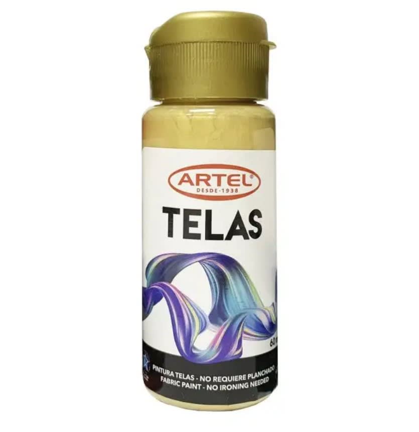 PINTURA PARA TELA 60ML ORO (90) ARTEL1