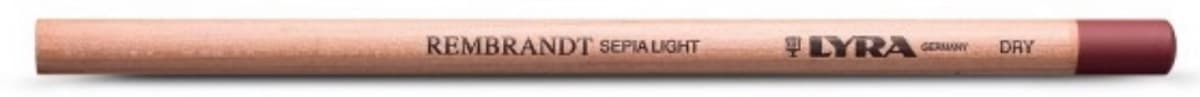 LÁPIZ SEPIA CLARO REMBRANDT SECO LYRA1