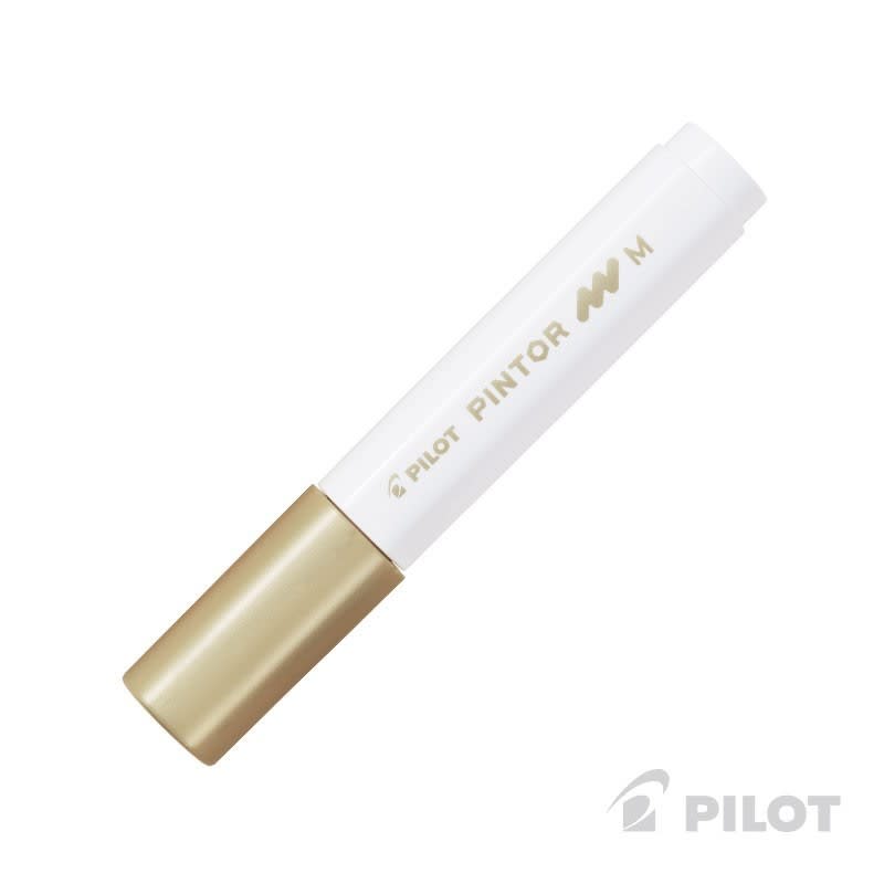 MARCADOR ACRÍLICO PINTOR MEDIO (M) 1.4MM DORADO PILOT1