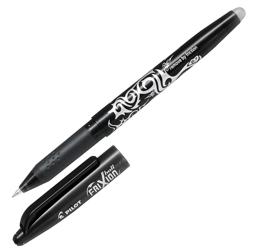 LÁPIZ GEL FRIXION BALL 0.7MM NEGRO PILOT2