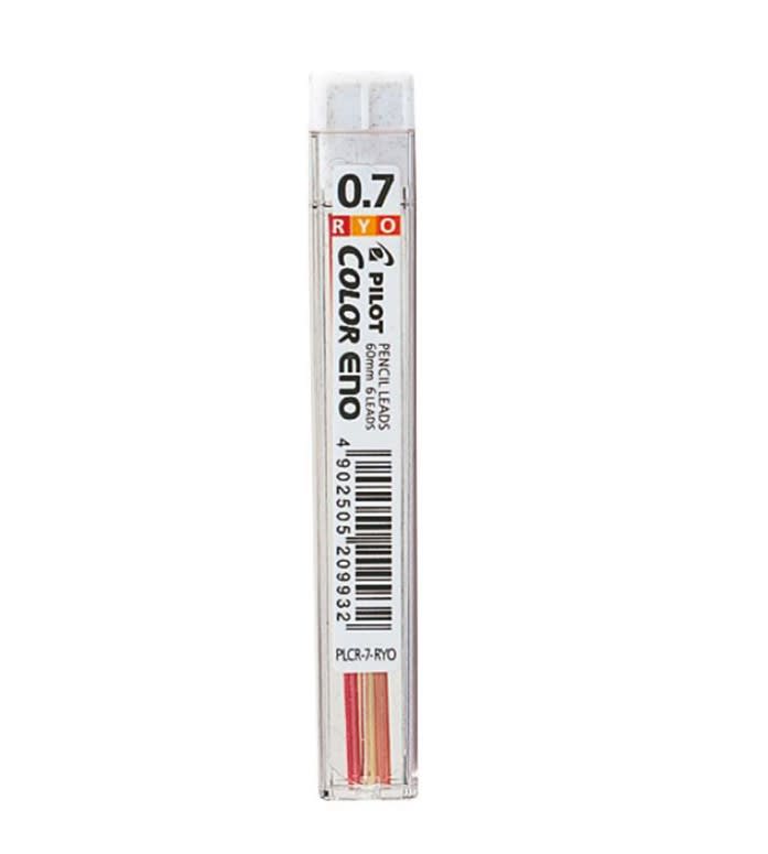 MINAS COLOR ENO 0.7MM ROJO/AMARILLO/NARANJA (6UN) PILOT2