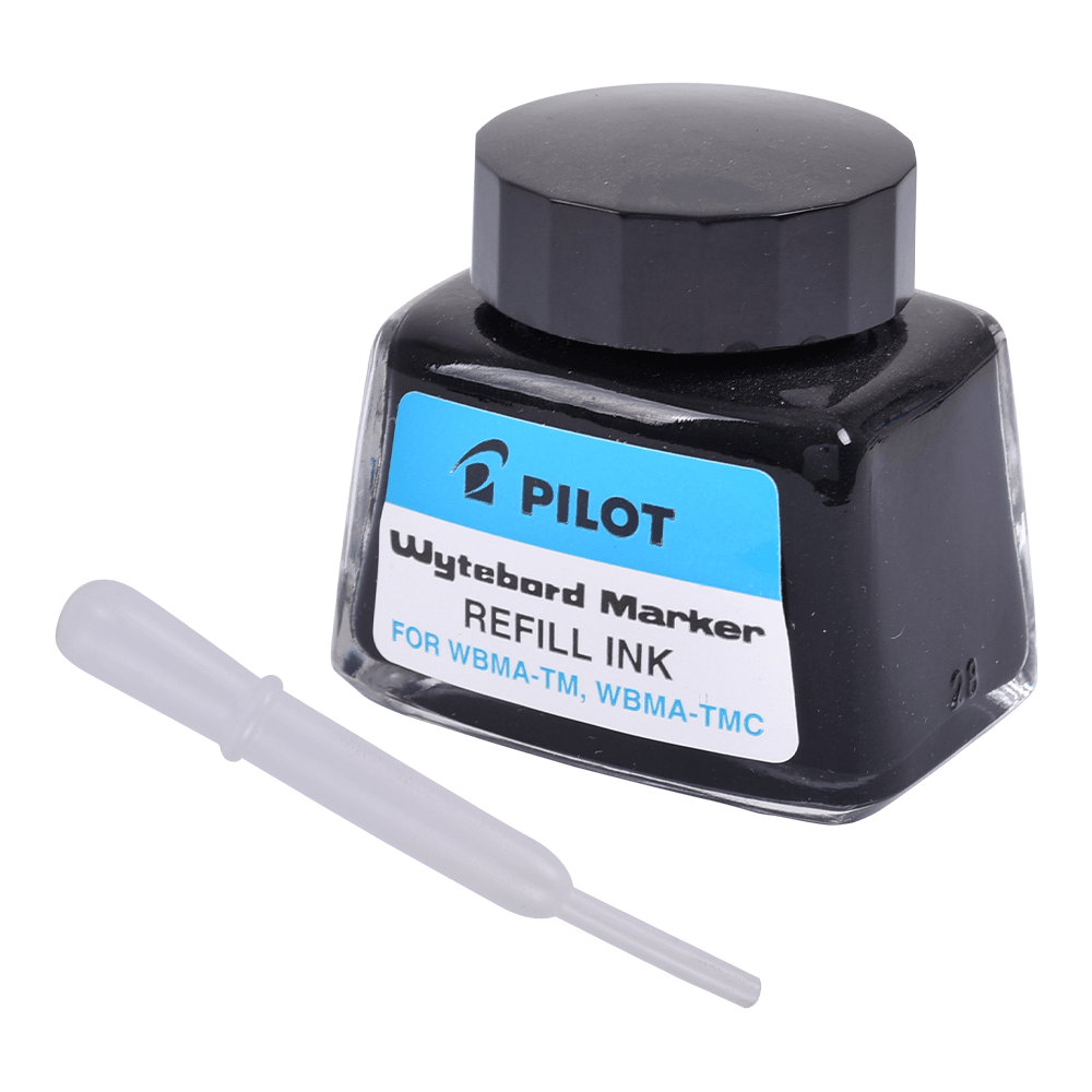 TINTA DE RECARGA PARA MARCADOR DE PIZARRA 30ML NEGRO PILOT2