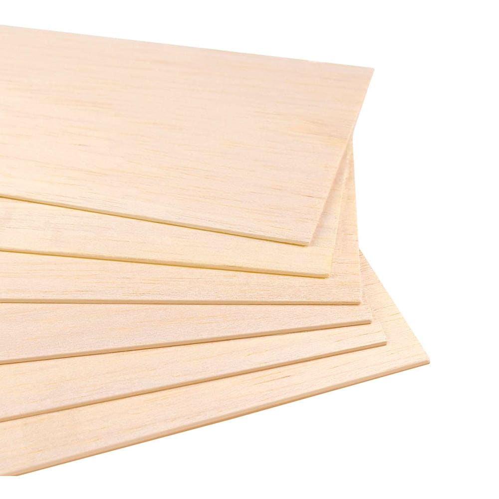 MADERA DE BALSA 2MM DE ESPESOR 7.5 X 90 CM (1UN)2