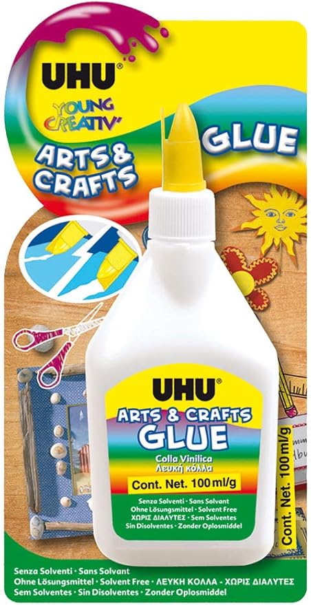 ADHESIVO COLA VINÍLICA ARTS & CRAFT 100ML UHU1