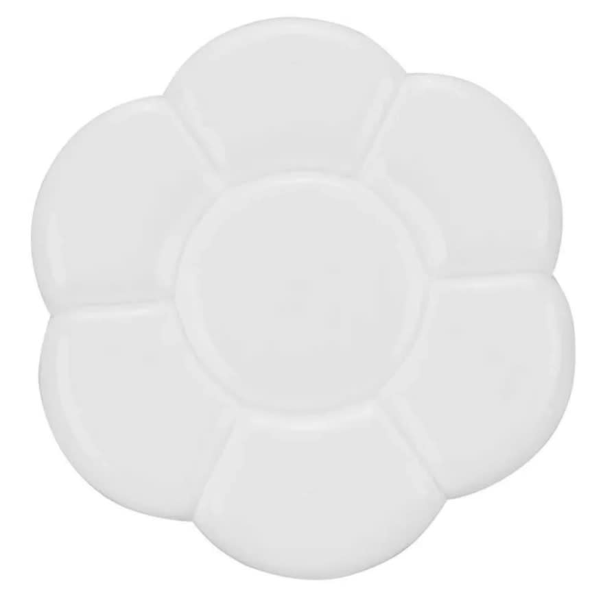 PALETA PLÁSTICA EN FLOR 7 POCILLOS1