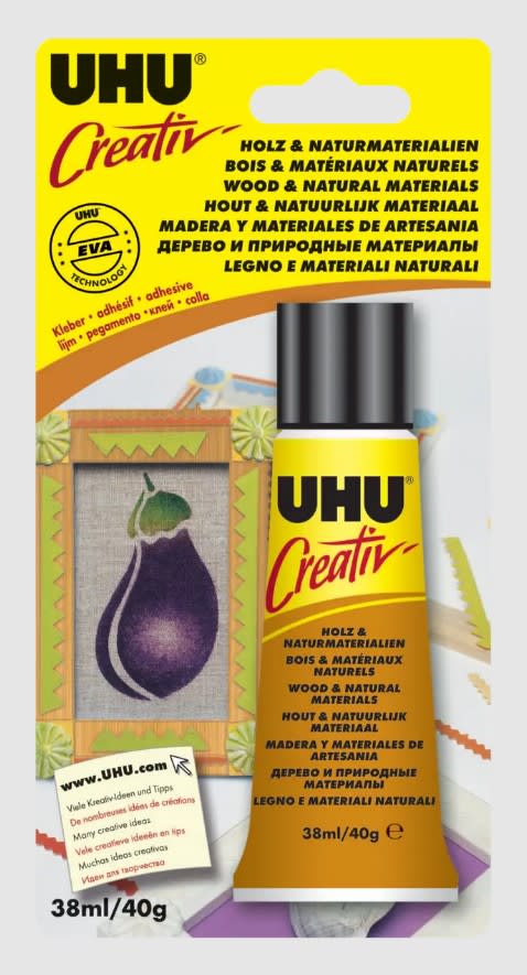 PEGAMENTO CREATIV MADERA Y MATERIALES DE ARTESANÍA 40G/38ML2