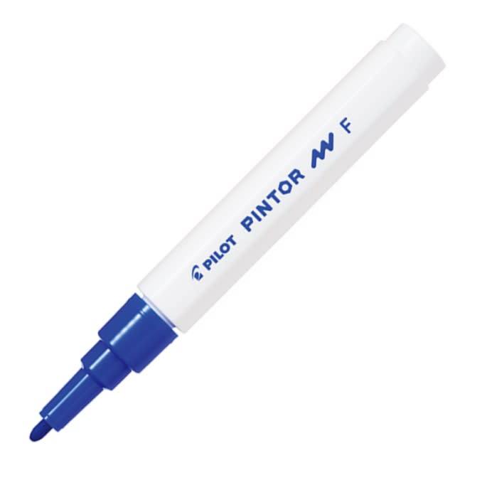 MARCADOR ACRÍLICO PINTOR FINO (F) 1MM AZUL PILOT2