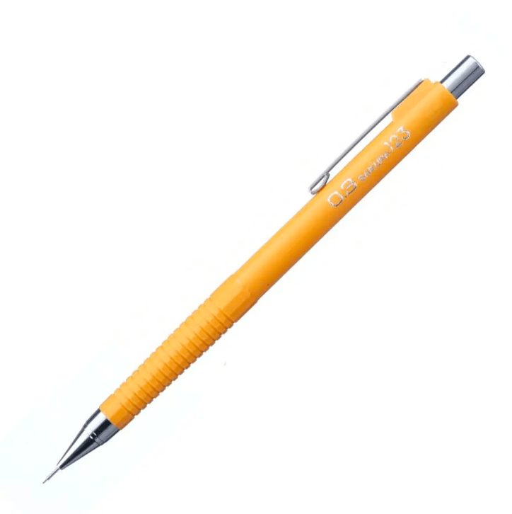 PORTAMINAS 0.3MM XS-123 AMARILLO SAKURA1
