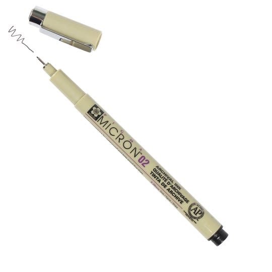 TIRALÍNEAS PIGMA MICRON 02 NEGRO SAKURA1