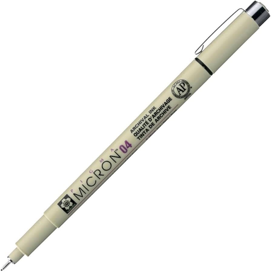 TIRALÍNEAS PIGMA MICRON 04 NEGRO SAKURA1