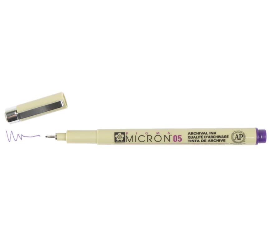 TIRALÍNEAS PIGMA MICRON 05 MORADO SAKURA1