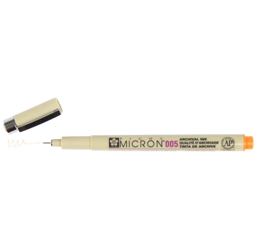 TIRALÍNEAS PIGMA MICRON 005 NARANJA SAKURA1