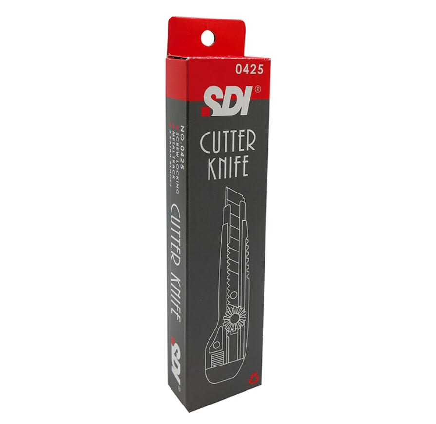 CUCHILLO CARTONERO 18MM BLOQUEO MANUAL 0425 SDI2