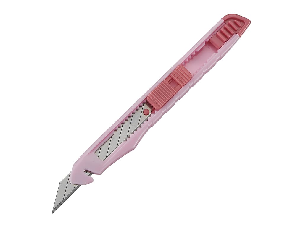 CUCHILLO DE PRECISIÓN 9MM COLORES PASTELES NO.0408D SDI3