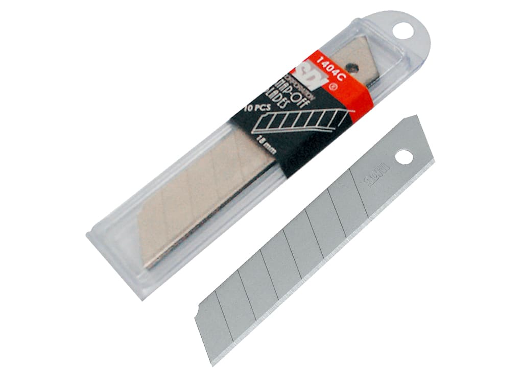 REPUESTO CUCHILLO CARTONERO 18MM 1404C (10UN) SDI1