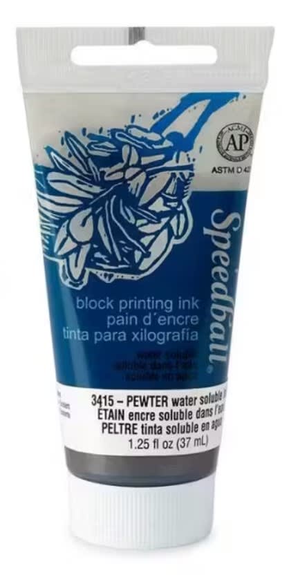 TINTA AL AGUA PARA XILOGRAFÍA 37ML PELTRE SPEEDBALL1