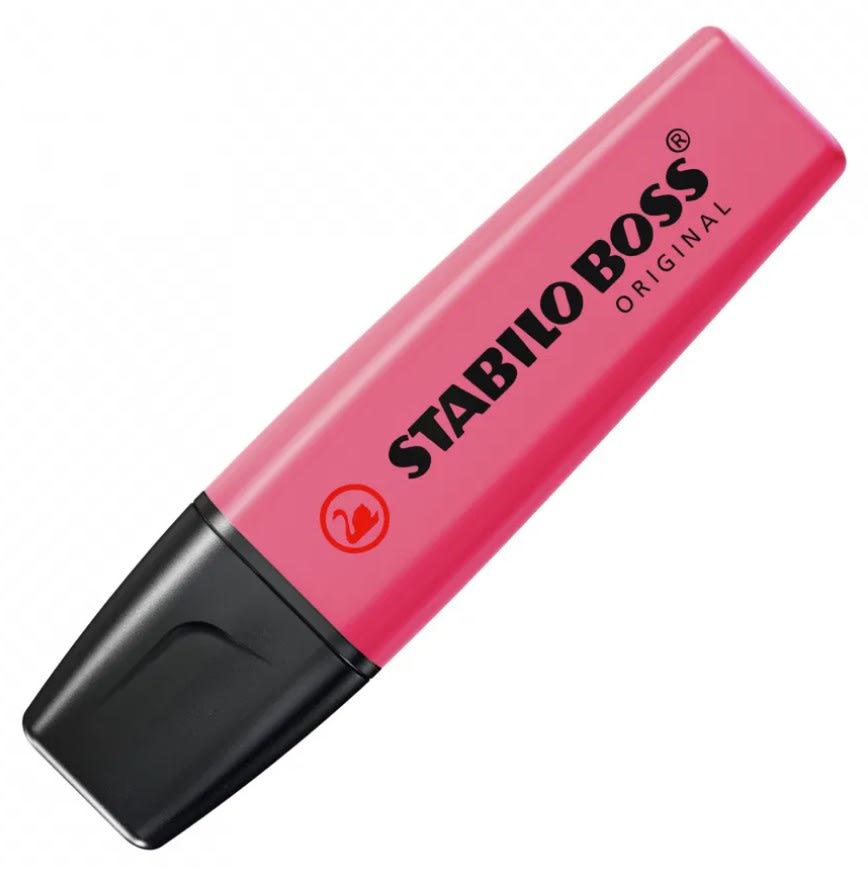 DESTACADOR BOSS FLÚOR ROSADO NO.70/56 STABILO1