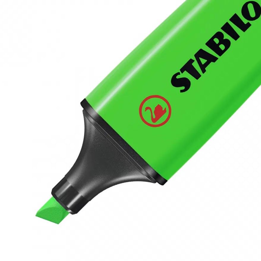 DESTACADOR BOSS FLÚOR VERDE NO.70/33 STABILO3