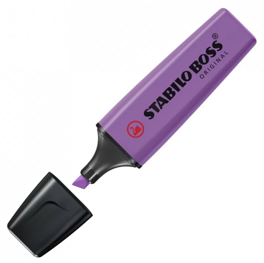 DESTACADOR BOSS FLÚOR LAVANDA NO.70/55 STABILO2