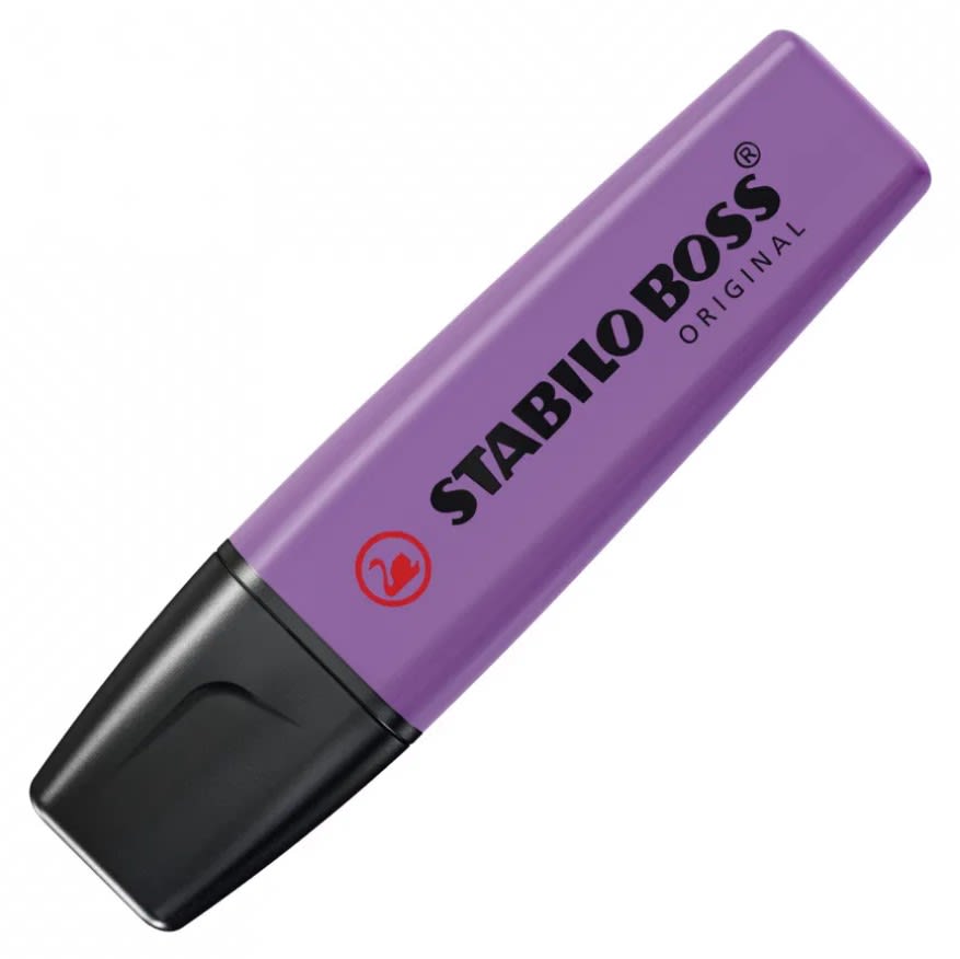 DESTACADOR BOSS FLÚOR LAVANDA NO.70/55 STABILO1