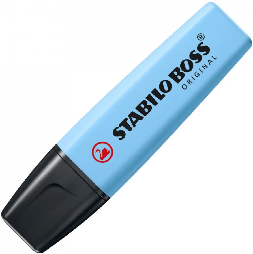 DESTACADOR BOSS PASTEL AZUL NO.70/112 STABILO1