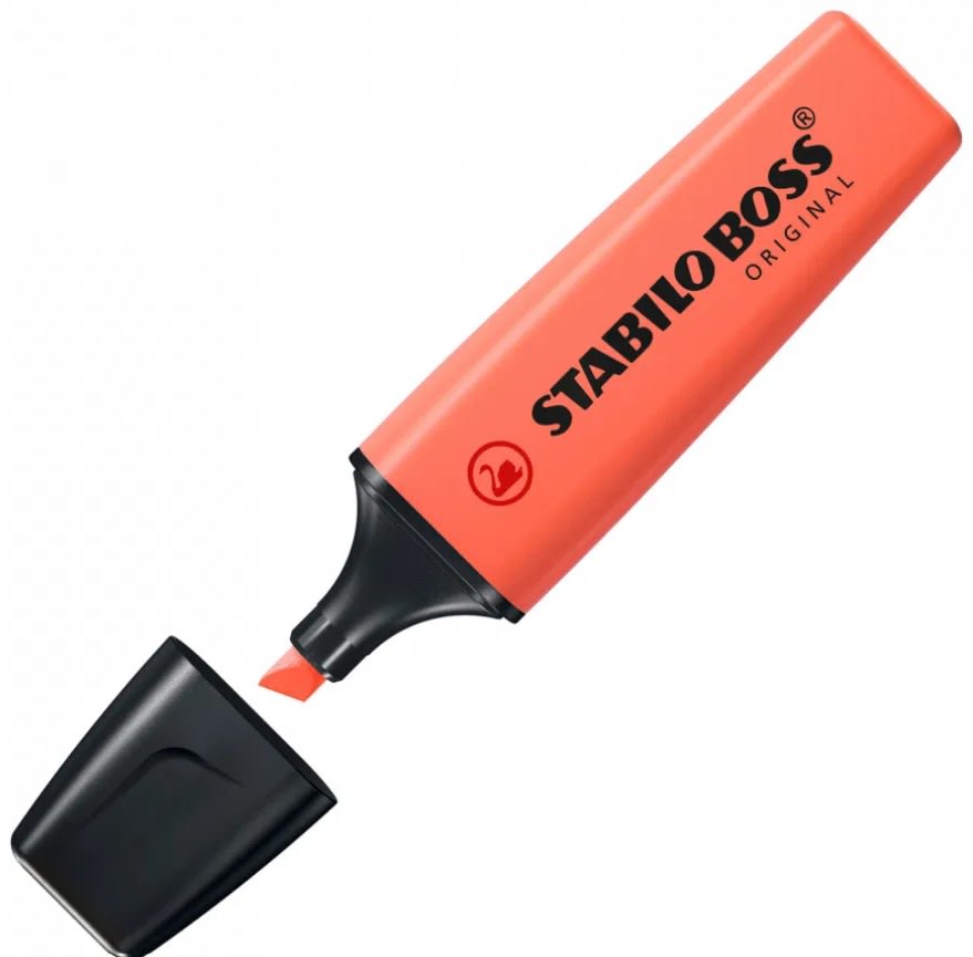 DESTACADOR BOSS PASTEL CORAL NO.70/140 STABILO2