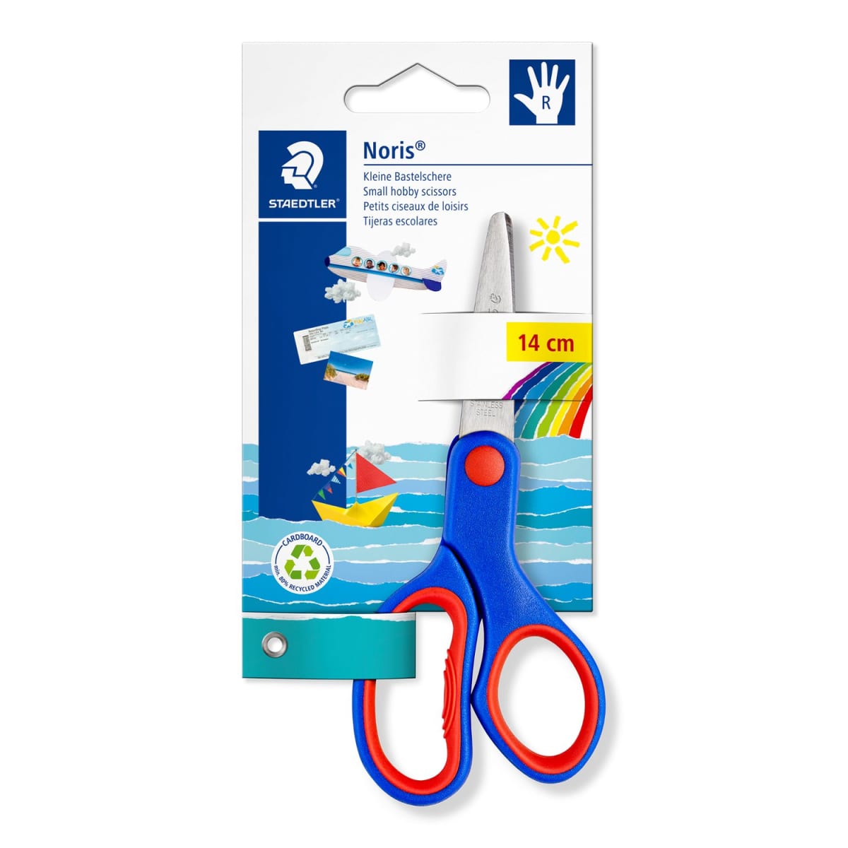 TIJERA ESCOLAR NORIS 14CM STAEDTLER1