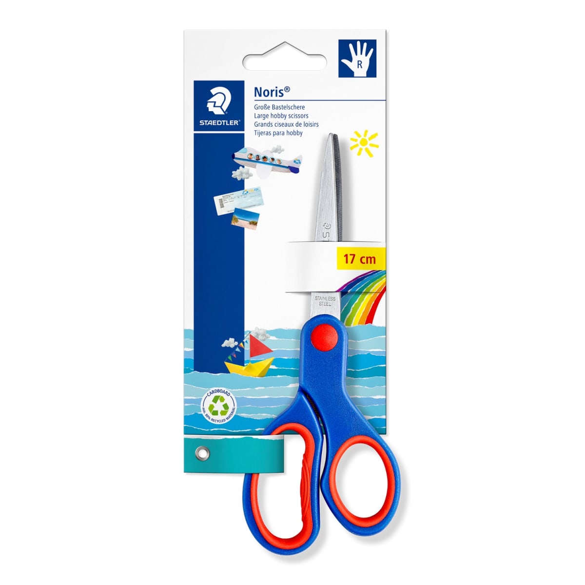 TIJERA ESCOLAR NORIS 17CM STAEDTLER1