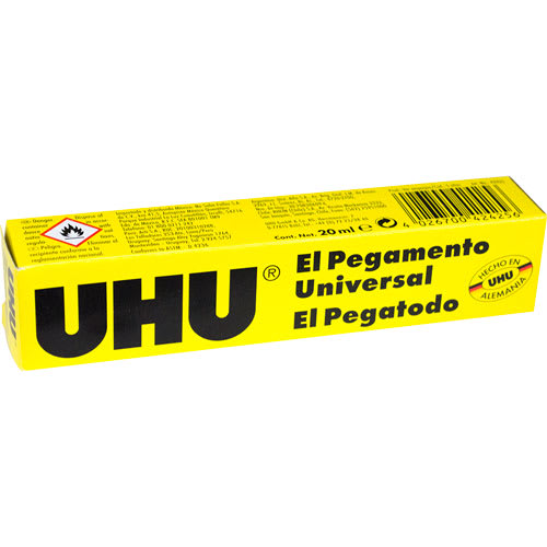 PEGAMENTO UNIVERSAL TRANSPARENTE 20ML UHU2