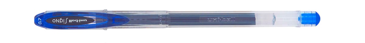 LÁPIZ TINTA GEL SIGNO 0.7MM AZUL UNI-BALL1