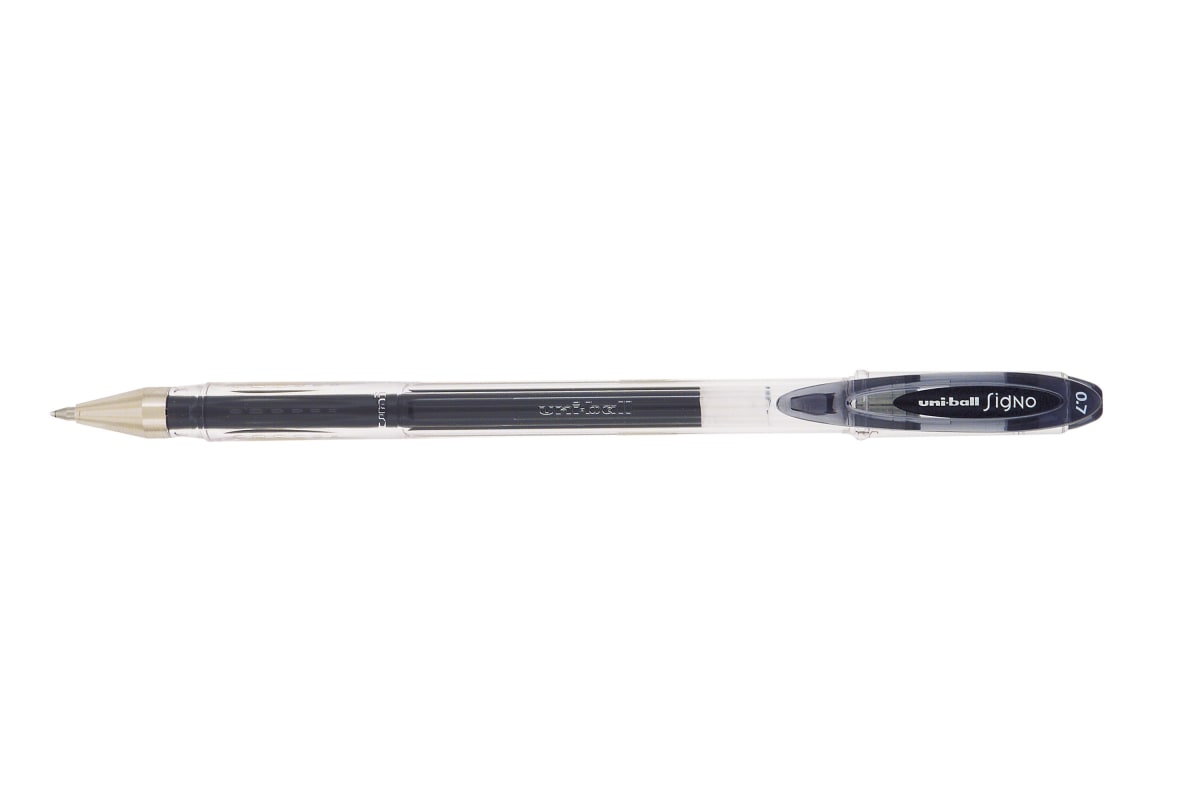 LÁPIZ TINTA GEL SIGNO 0.7MM NEGRO UNI-BALL1