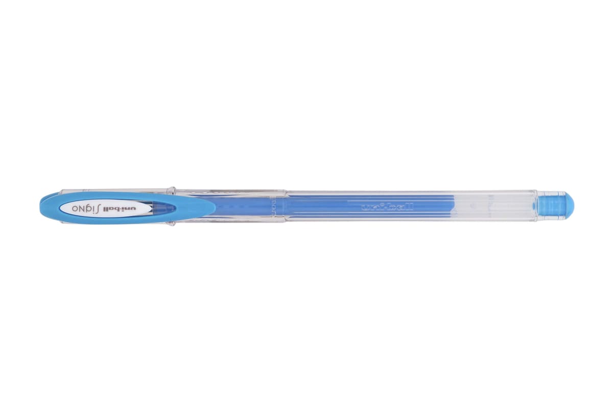 LÁPIZ TINTA GEL ANGELIC COLOUR 0.7MM AZUL UNI-BALL1